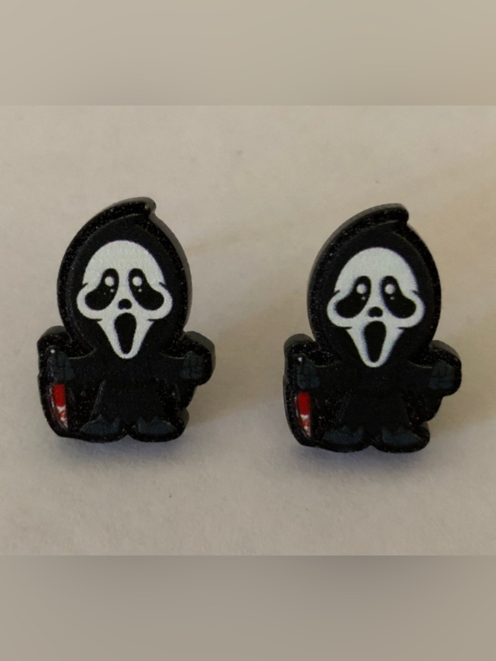Halloween Ghostface Spooky Mini Stud Earrings
SKU896